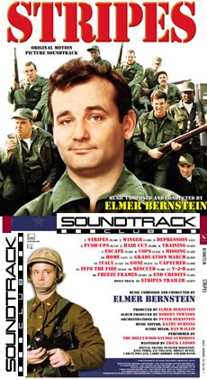 Ich glaub, mich knutscht ein Elch (Stripes), Elmer Bernstein
